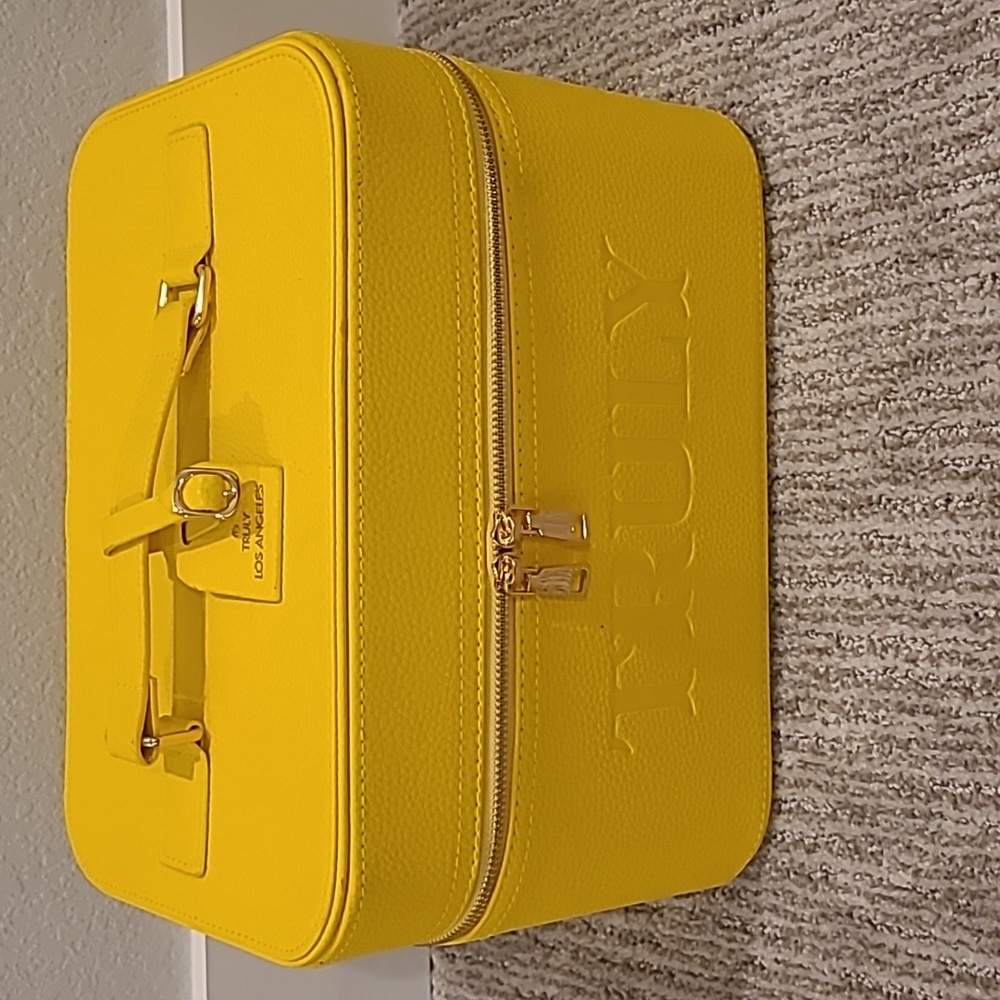 Truly Yellow Travel Trunk